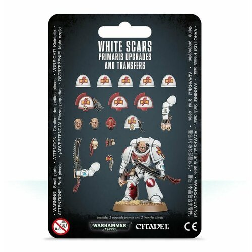 Набор сборных моделей Warhammer 40000 - White Scars Primaris Upgrades and Transfers