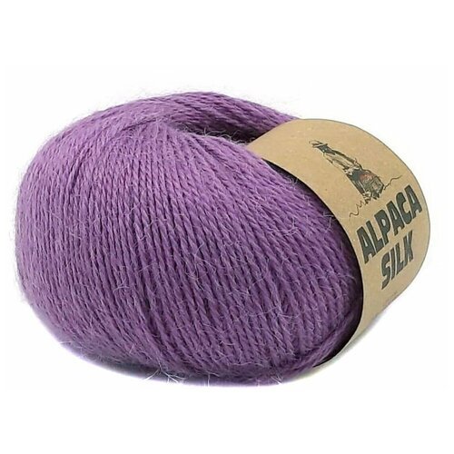 Пряжа Alpaca Silk Michell - 5 мотков (150 м, 50 гр), цвет 1778